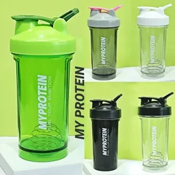 500ml Shaker do białka serwatkowego butelka szczelna Shaker sportowy proteiny z kulką mieszającą bidon na siłownię kubek na wodę z tworzywa sztucznego bez Bpa