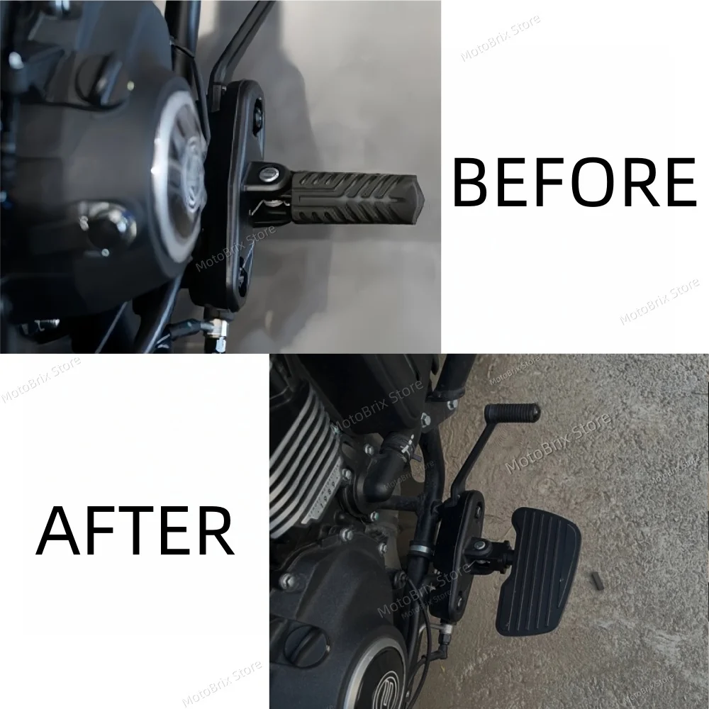 for cfmoto clc450 clc250 450clc 250clc 450cl-c 250cl-c 250 clc cl-c 450 Footrest Foot Board CF Moto Accessories bobber parts