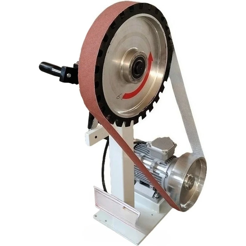 Small high-efficiency polishing machine High-power rubber wheel grinding machine