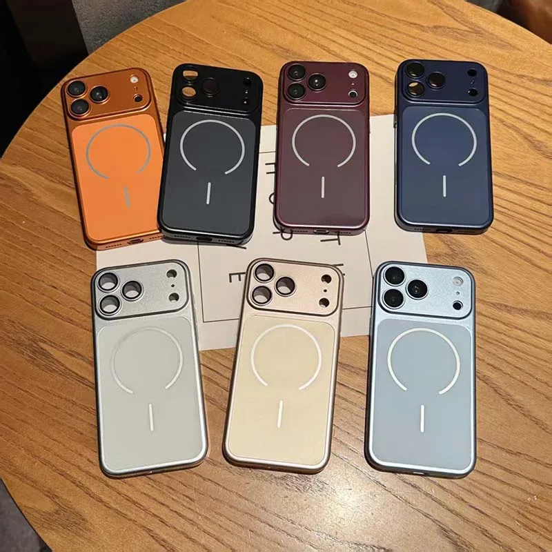 Neue Luxus-Hartschalen-Schutzhülle mit Kameraschutz für iPhone 18 Pro Max 13 14 15 16 17 Pro unterstützt kabelloses Laden – Detail 10