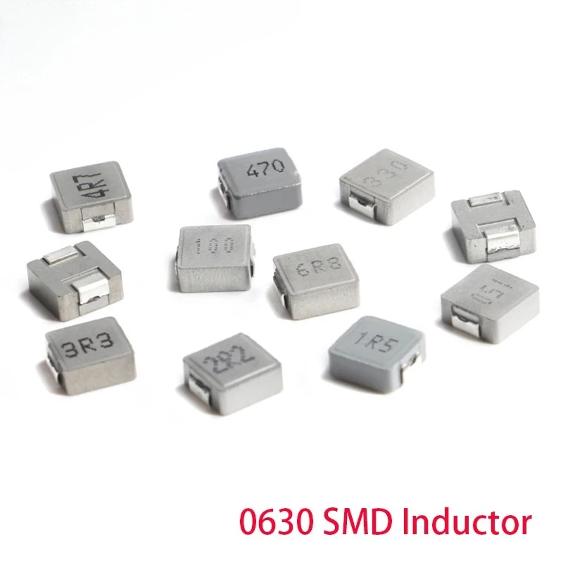 

10PCS 0630 SMD Inductance 1UH 2.2UH 3.3UH 4.7UH 6.8UH 10UH 15UH 22UH 33UH 47UH Power Inductor