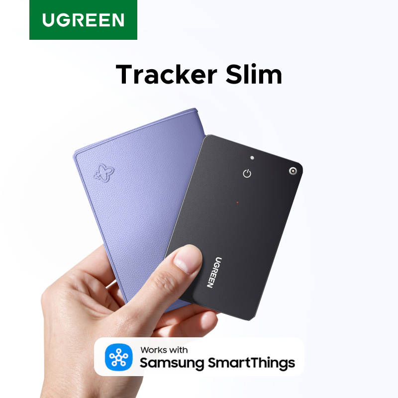  UGREEN Bluetooth Tracker For Samsung Galaxy, Smart Tag GPS Locator Tracking Device, Item Finder for Keys, Wallet, Luggage, Pets 