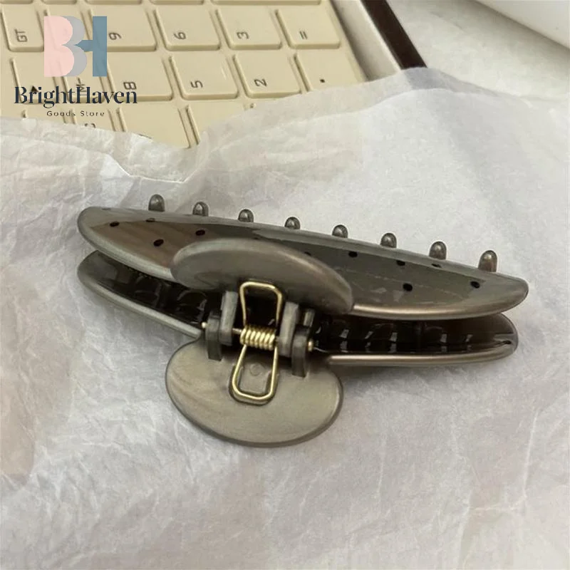 Polka Dot Grip Clip Exquisite Daily Styling Firm Grip Suitable For Various Hairstyles All Seasons Playful Accessory B.H