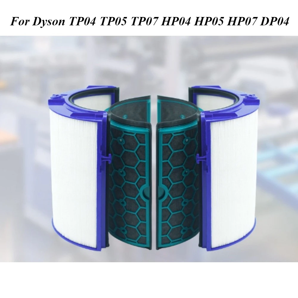 

For Dyson TP04 TP05 TP07 HP04 HP05 HP07 DP04 Air Purifier Filter Replacement - Genuine Compatible HEPA,Activated Carbon Filter