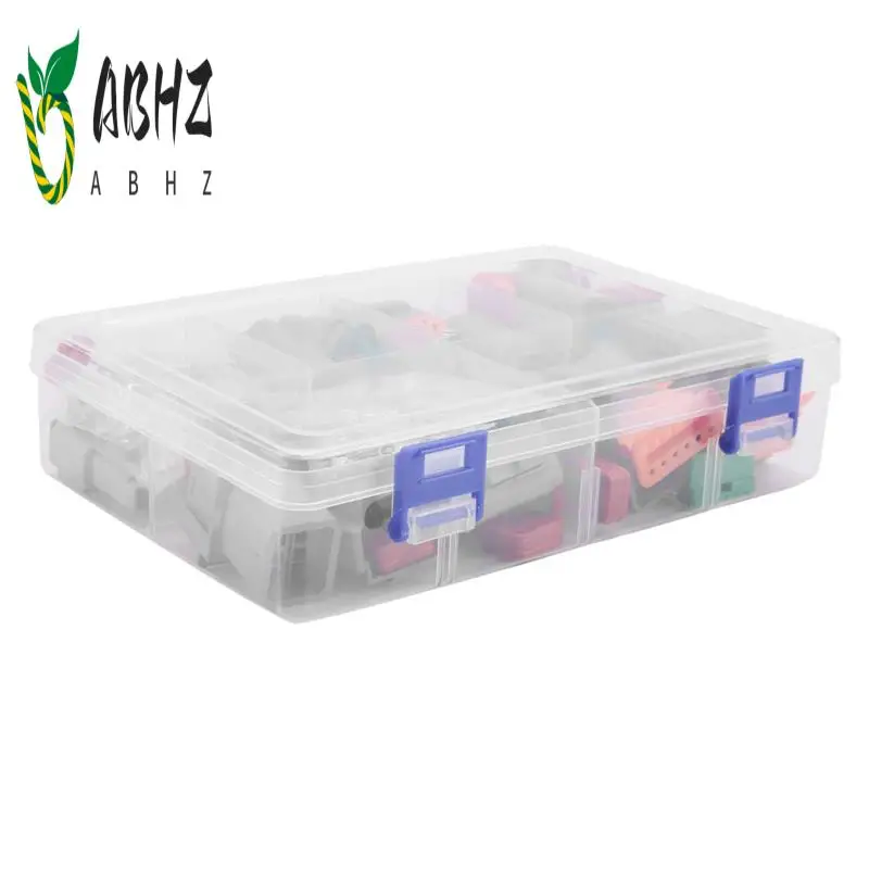 

ABHZ-Electrical Wire Connector Plug, 8 Sets 2 3 4 6 8 12 Pin For Deutsch DT Connector Assortment Kit