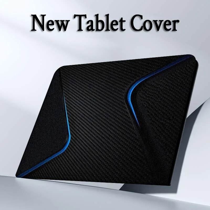 حافظة كمبيوتر لوحي فاخرة من ألياف الكربون لهاتف Xiaoxin Lenovo Pad Tab K10 K11 M10 P12 P11 Pro GT Gen2 Plus Legion Y700 Y900 12.1