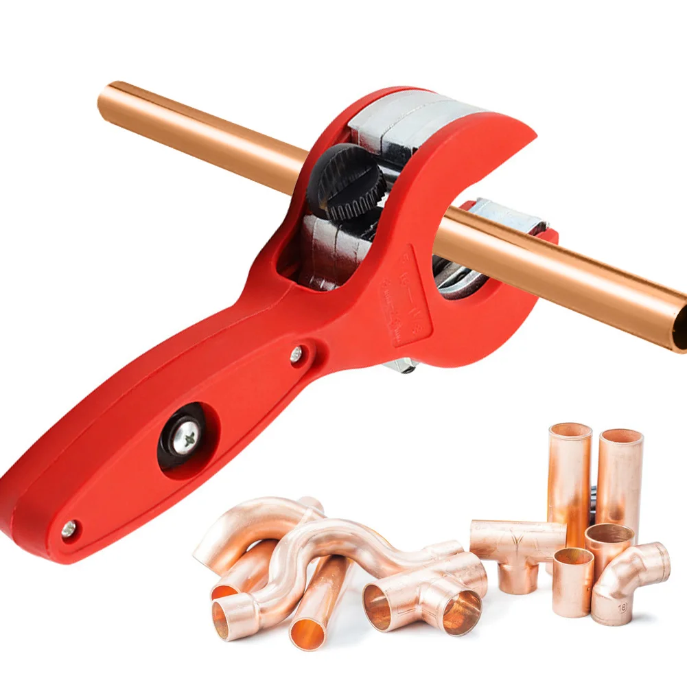 

Ratchet Tube Pipe Cutter 8-29mm Ratchet Scissors Cutting Machine for PVC/PU/PP/PE Hose Cutting