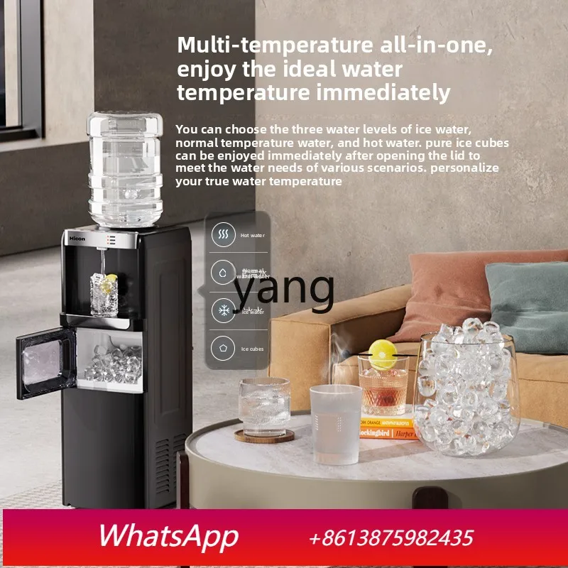 Lcx Household Multifunctional Ice Cube Water Dispenser Vertical Tea Ice Bar Machine