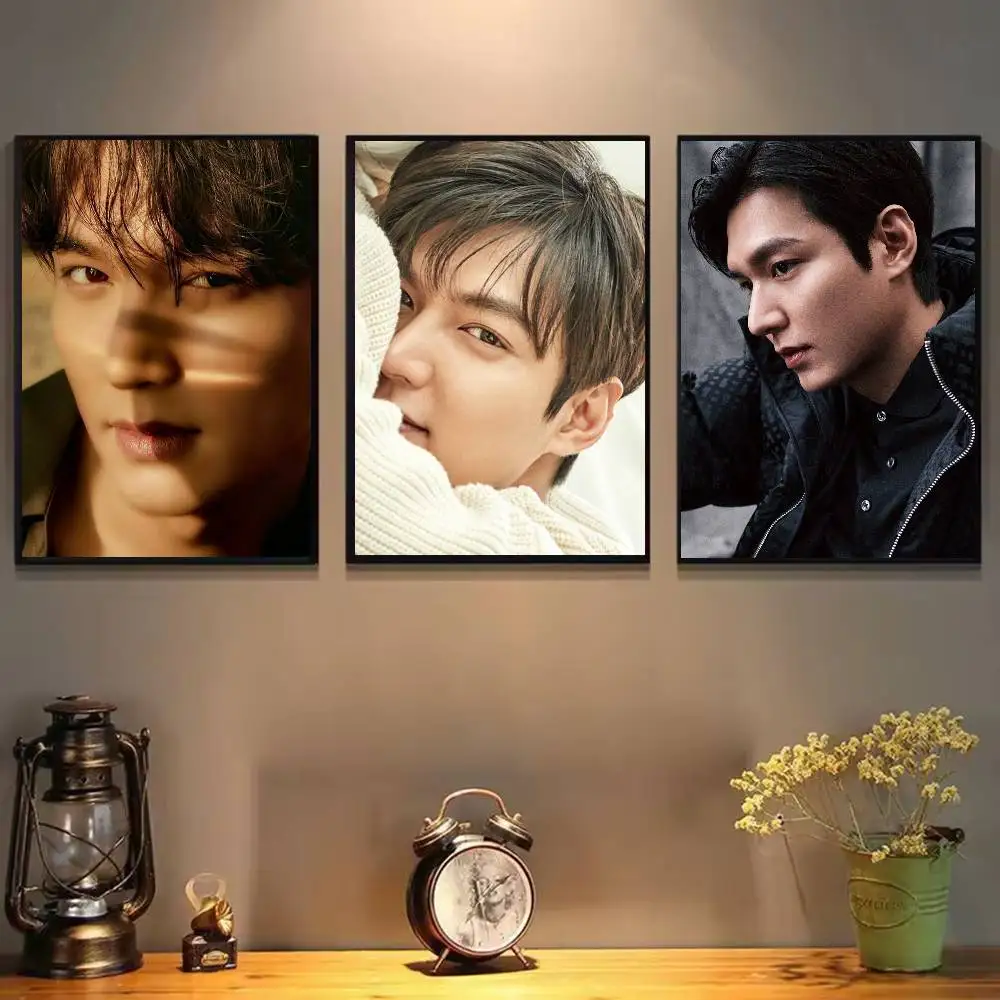 Lee Min Ho Minoz Retro Print Poster HD art sticky wall waterproof home living room bedroom bar aesthetic decoration