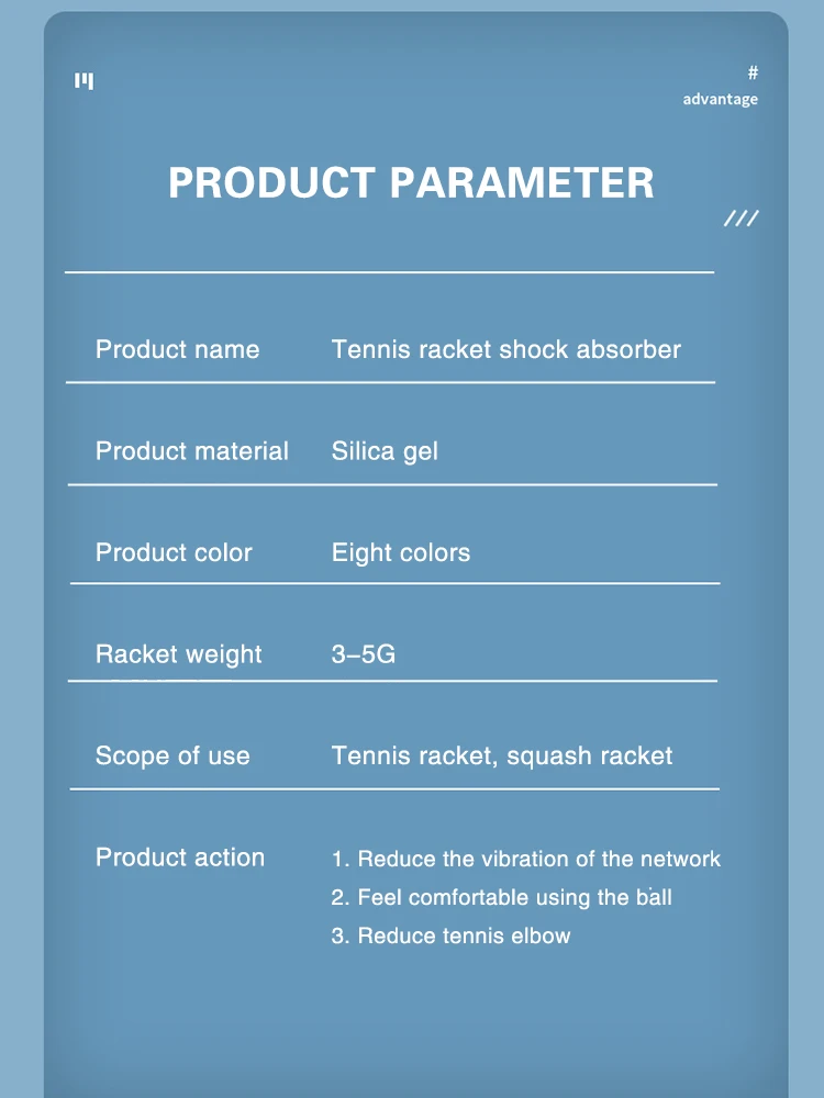 Wilson Original Padel-Tennisschläger, reduziert Vibrationsdämpfer, bunte Tennisschläger-Dämpfer, Zubehör, Stoßdämpfer, 30 Stück