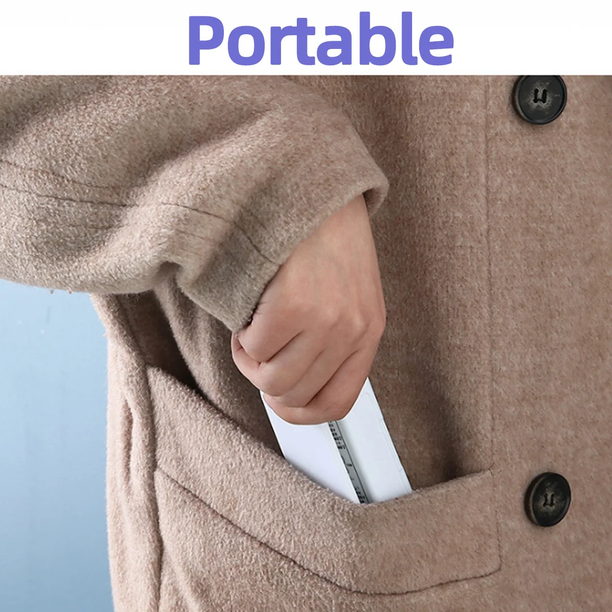 1PC Mini Bag Sealer Portable Heat Sealing Machine Handheld Plastic Snack Bag Sealer For Household Kitchen Food Storage Gadget