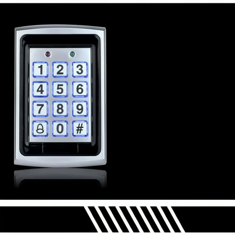 Reliable Metal RFID Door Access Control Keypad 125KHz ID Card Reader System For Secure Commercial Office Entrance
