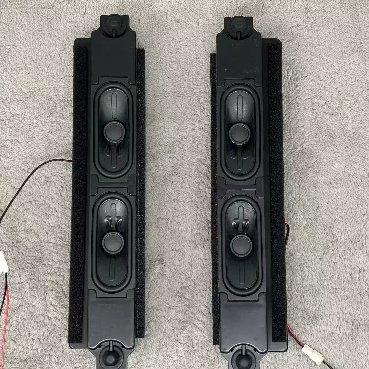 2PCS GHXAMP Dual Full-Range Passive Sound Bar Speakers | 8 Ohm 18W Bass Reflex | DIY Audio Kit – Highs, Mids & Lows