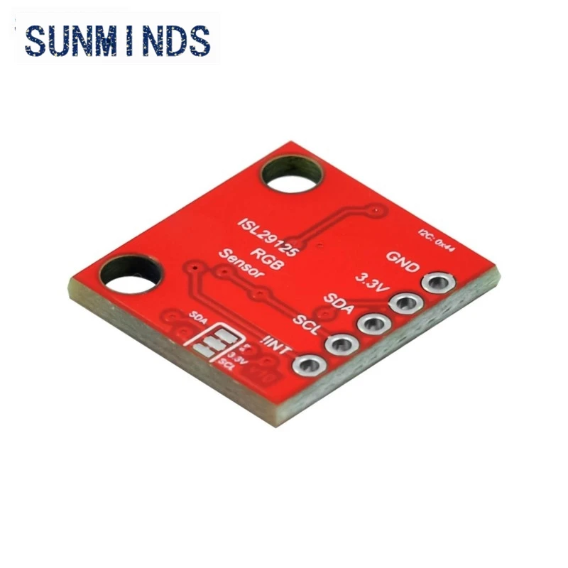 ISL29125 Red/Green/Blue RGB Color Light Sensor with IR Blocking Filter Module