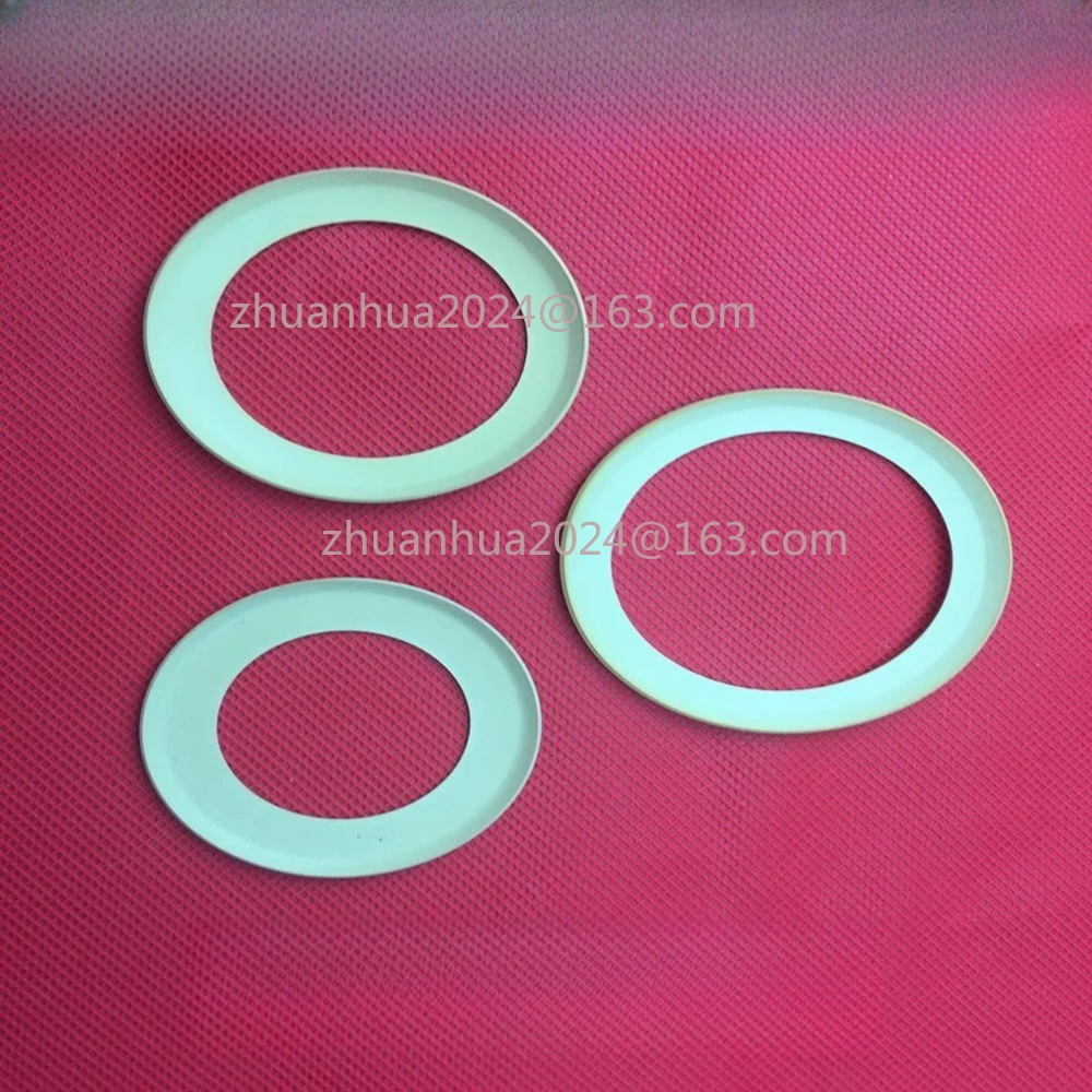 2 pçs silencioso óleo-livre compressor de ar bomba de vácuo anel de pistão anel de borracha tigela de couro