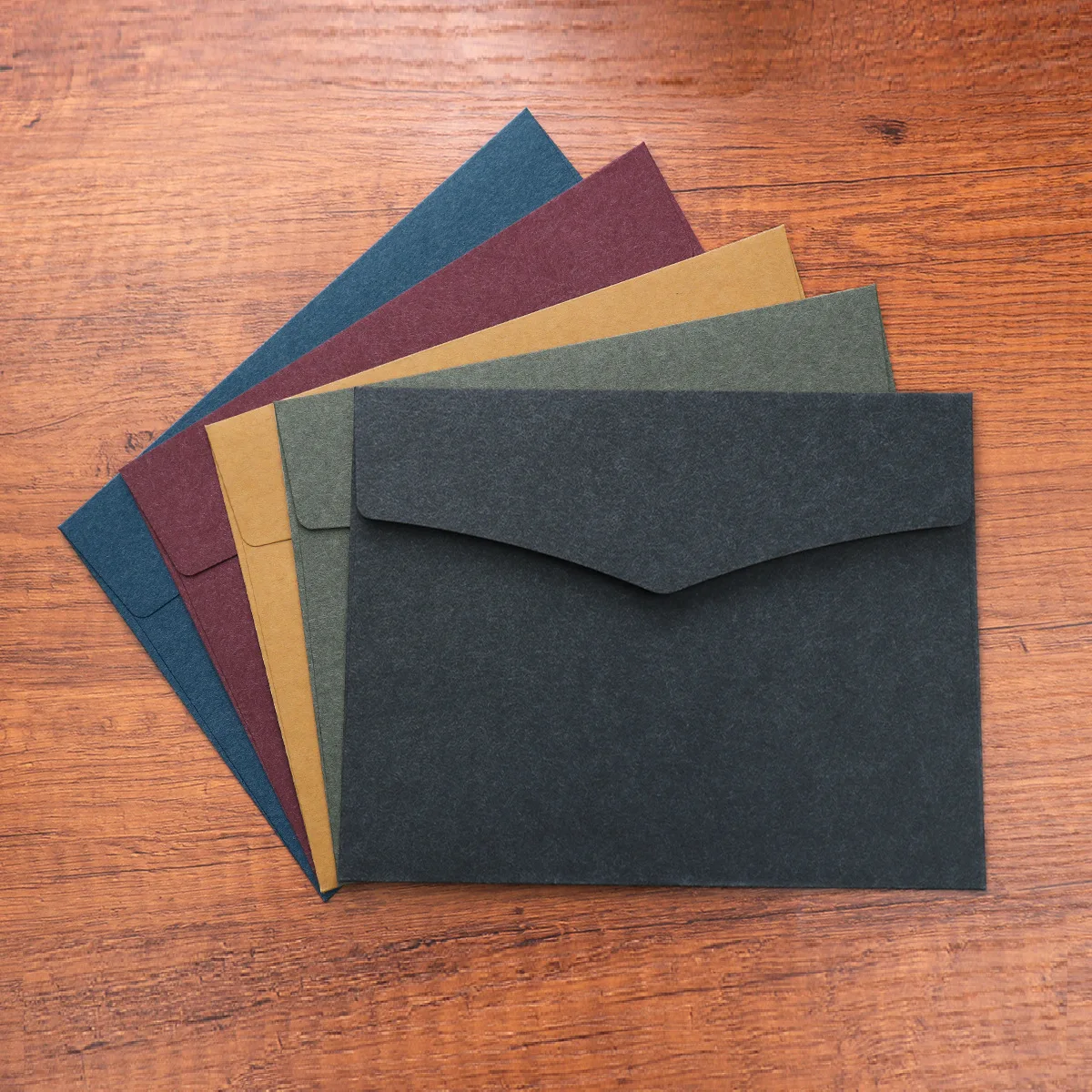 50pcs/lot 23x16.2cm Envelope High-grade 200g Kraft Paper Big Western Envelopes for Wedding Invitations Business Stationery
