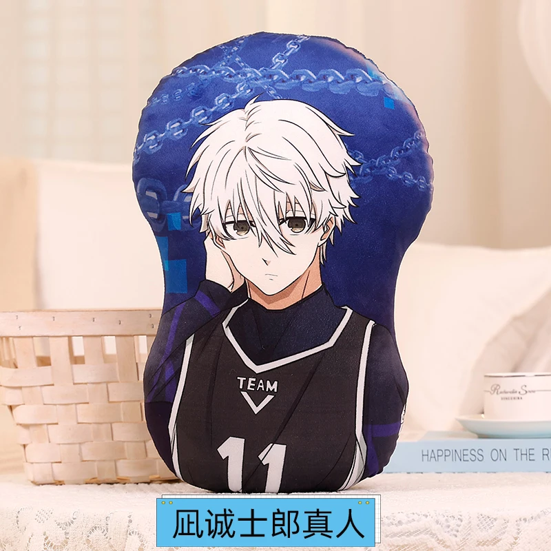 Oreiller Peluche Blue Lock – Isagi Yoichi 45 Cm – Cadeau Anime