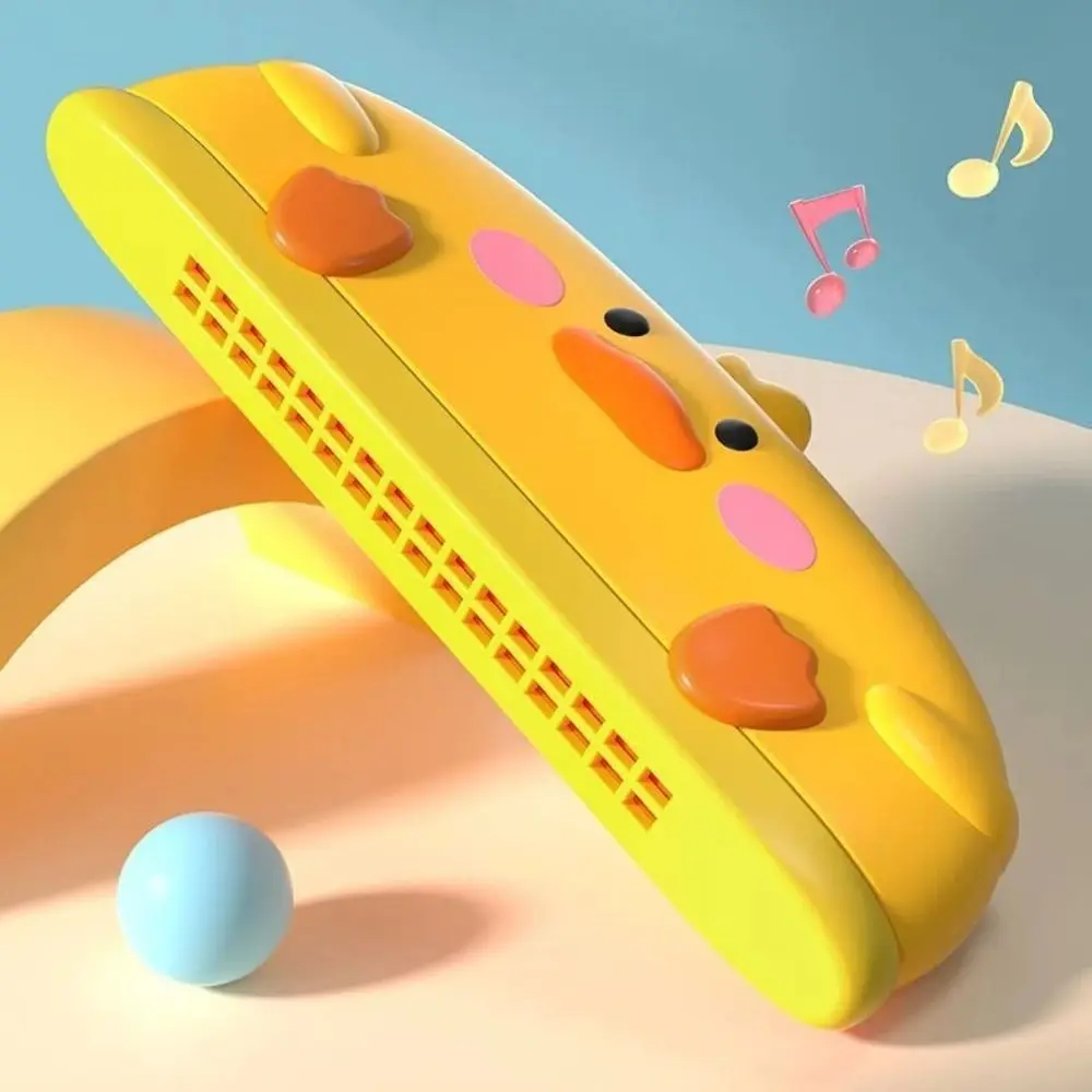 Musical Kinder 16-Loch Mundharmonika Lernen Musik Frühe Pädagogische Zweireihige Mundharmonika Anfänger Kaninchen Tier Instrument Spielzeug Baby