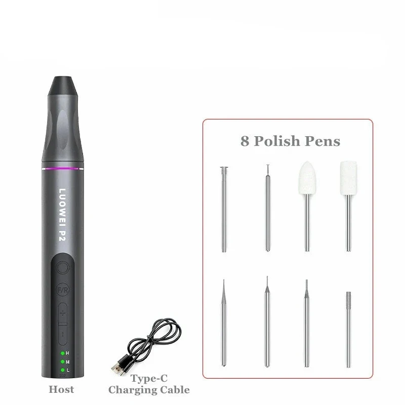 Luowei P2 Hand-held Intelligent Electric Grinding Polishing Pen For Phone Face ID Repair /IC Chip Remove Drilling DIY Grinder