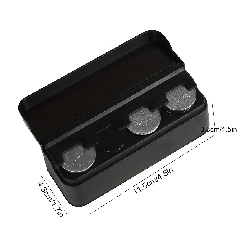 Car Coin Small Storage Home Dual Purpose Change Box Creative Coins Purse Euro Dispenser Holder Case Wallet Holders Money Boxes