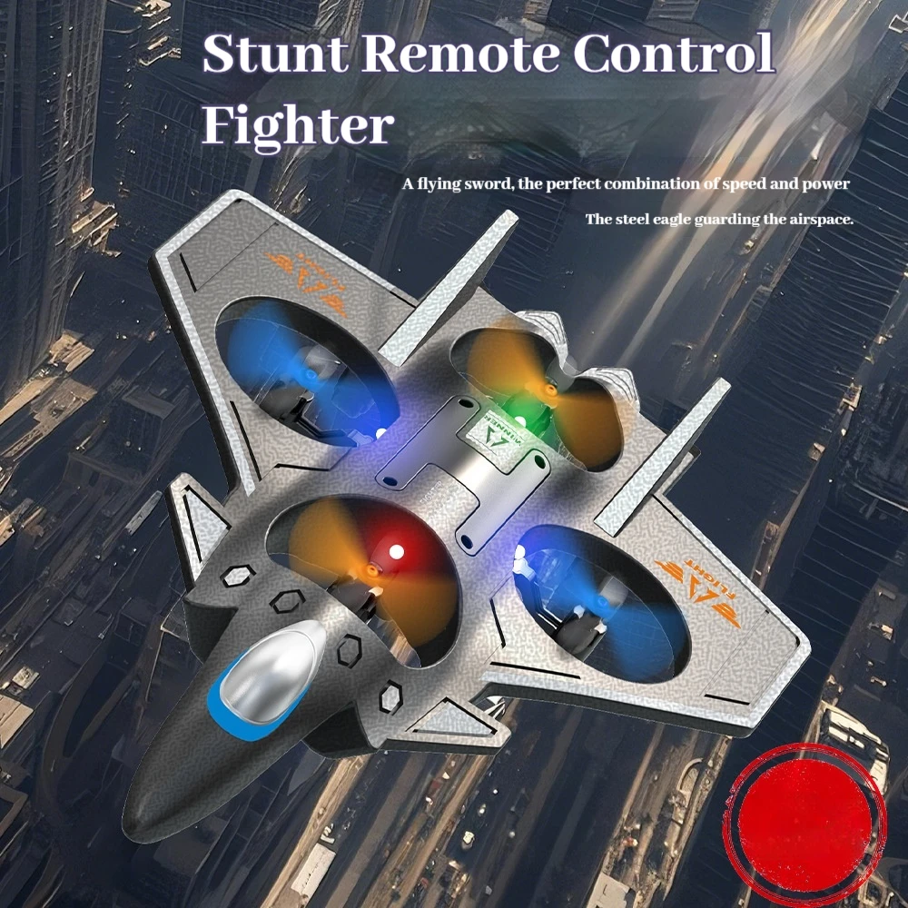 JJRC Afstandsbediening Schuim Zweefvliegtuig Vliegtuig Model 3D Stunt Drone Speelgoed voor Jongens Onderwijskunde Luchtvaart Simulatie Klein Formaat