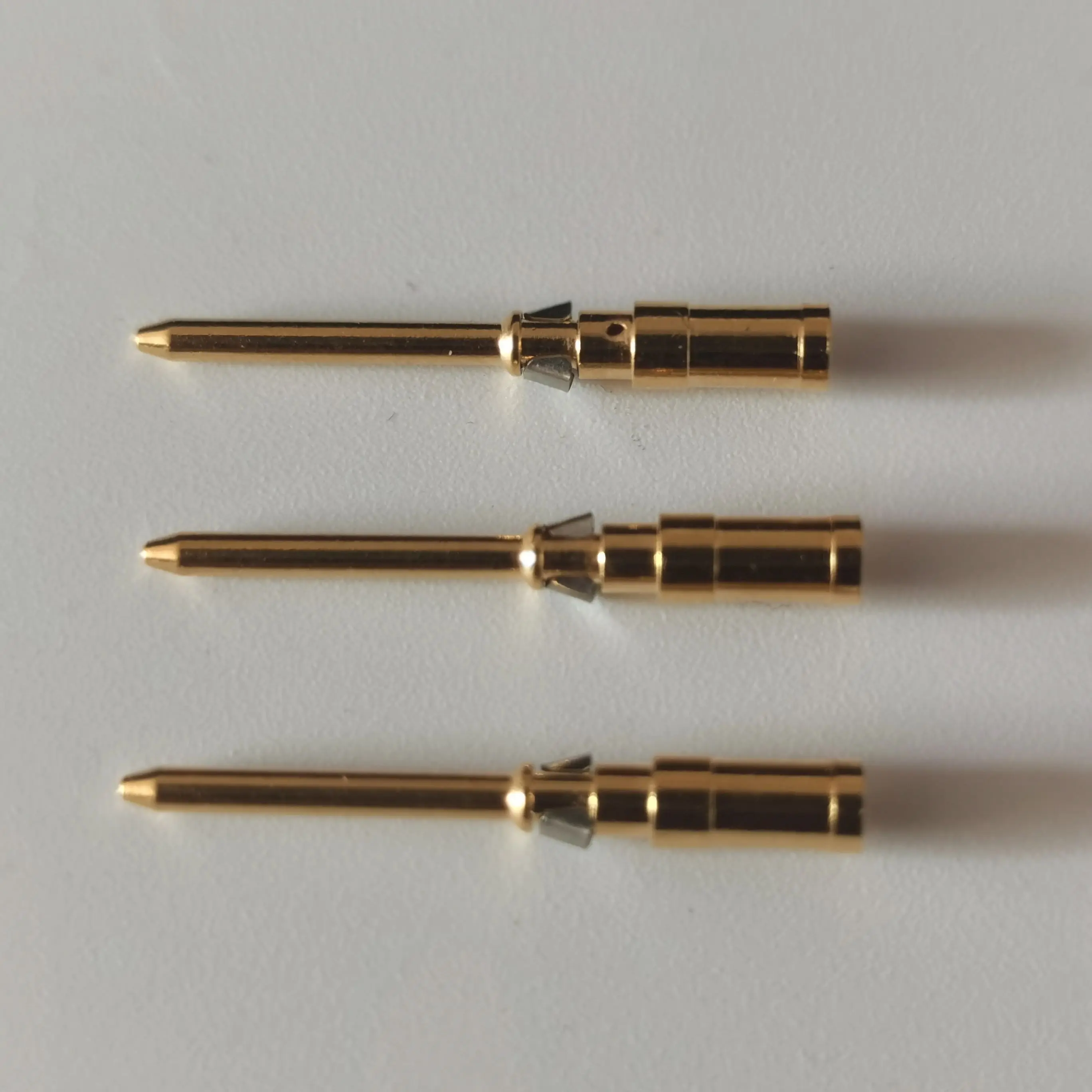 HDXBSCN Heavy Duty Connector Gold Male Crimp Contacts Pin 10 A For HD, HDD,HM,HK,HQ insert