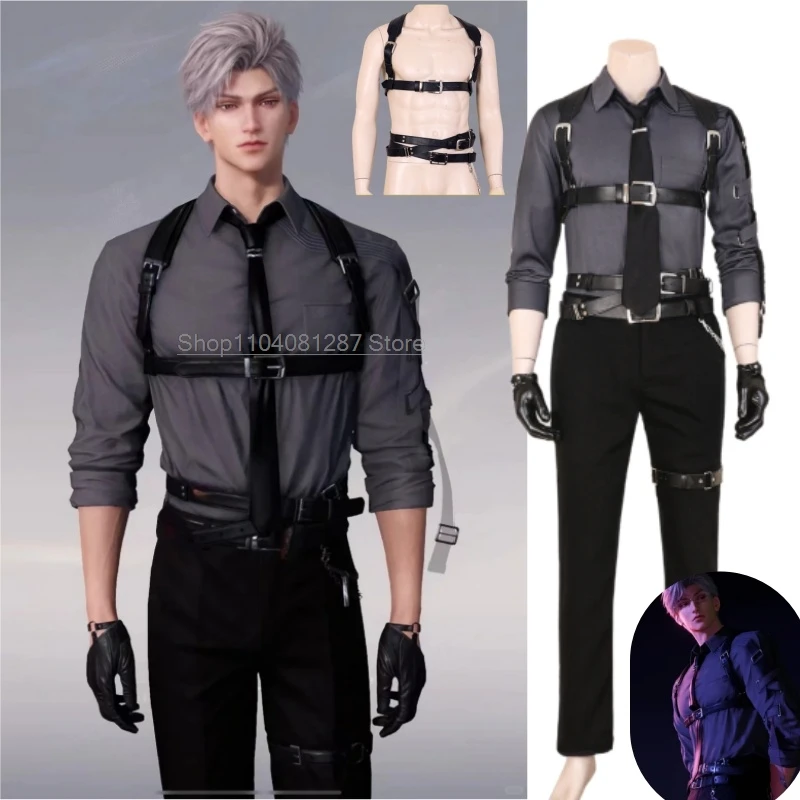 Love And Deep Space Game Cosplay Rafayel Zayne Xavier Sylus Qi Yu Le Shen Shen Xinghui Qin Che Shoulder Strap Waist Chain Belt