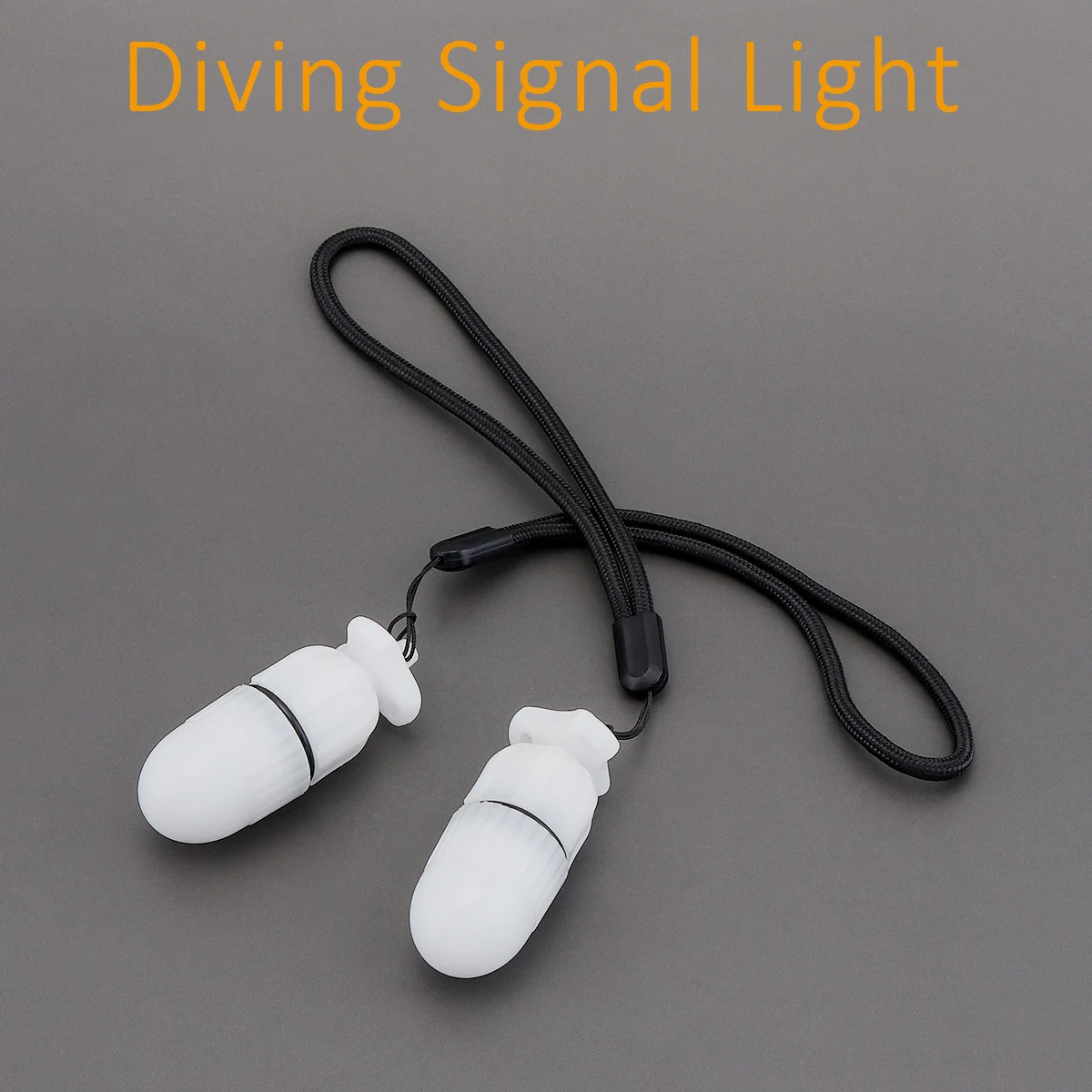 1 / 2pcs Underwater Flashing Light Scuba Night Dive Marker LED Beacon Beam Safety Signal Light Lamp Warning Diving LED Torch