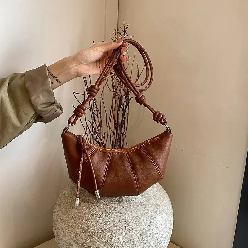 

Дизайнерские роскошные сумки для пельменей на молнии из искусственной кожи, модные женские сумки высокого качества, распродажа, 2021, брендовые темпераментные универсальные сумки