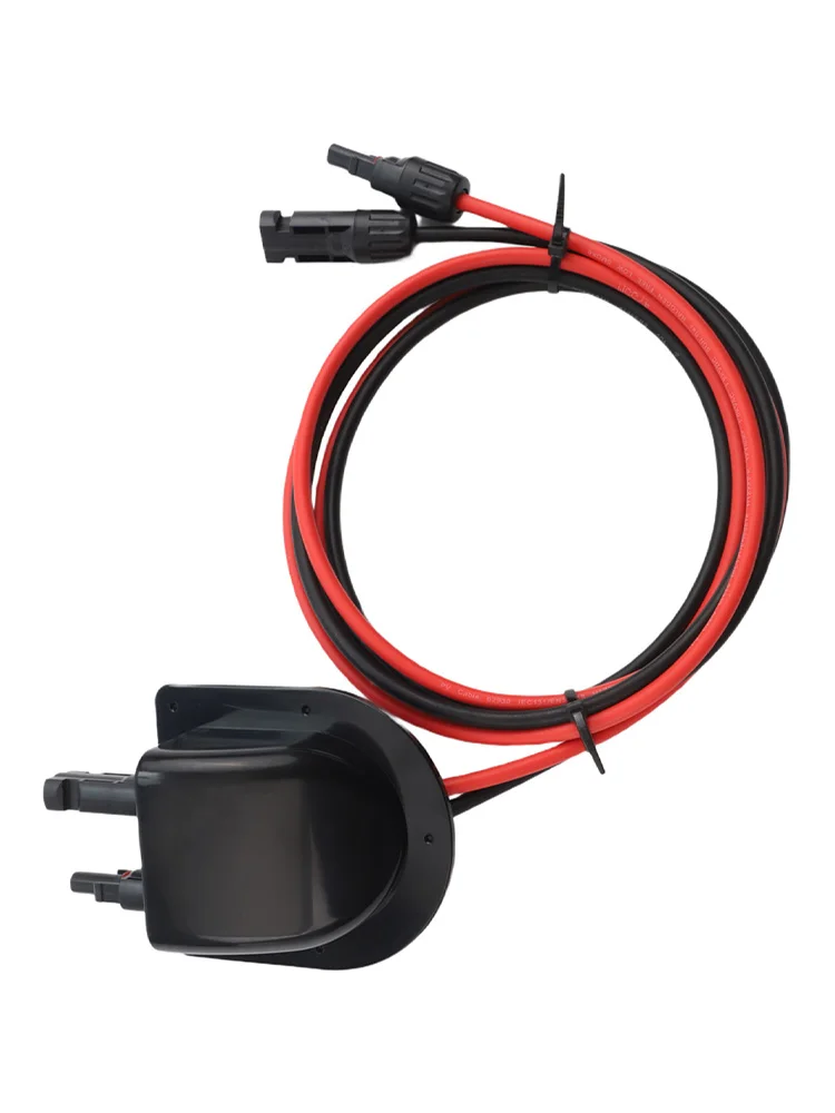 Solar Cable Entry Gland with 2 Meter Extension Cord for Solar Power Systems on RV Boat Camper with Weatherproof Design