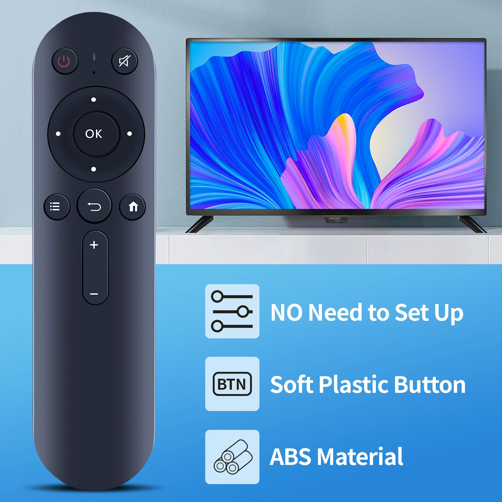 NexiGo PJ40 Gen 3 LCD 프로젝터와 호환 가능한 새로운 리모컨