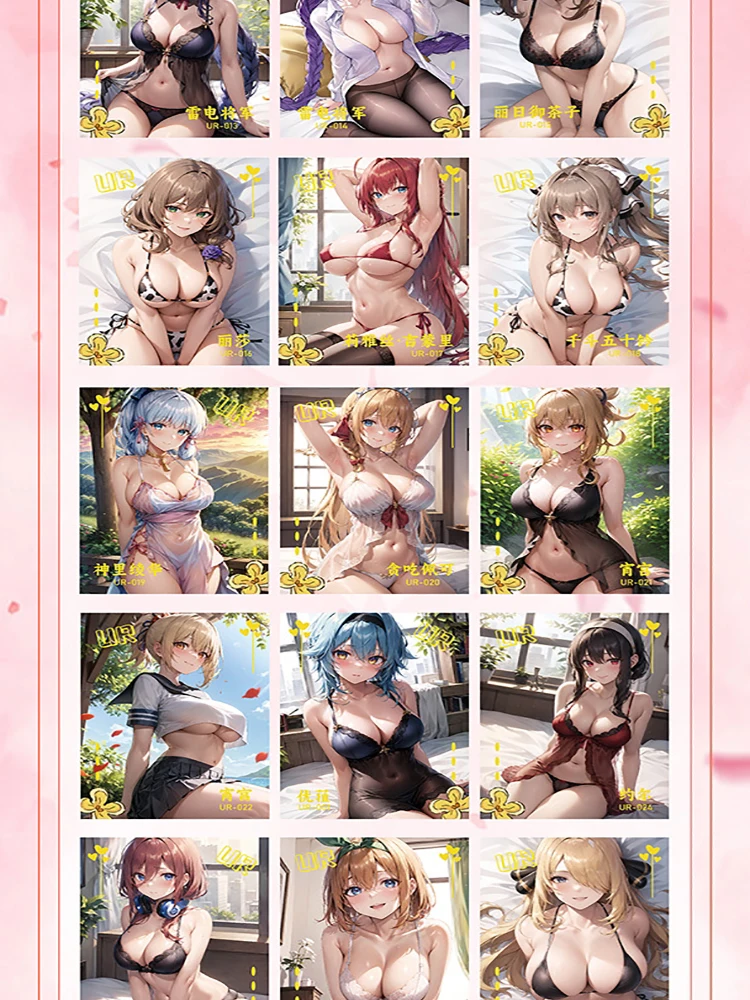 2024 Newest Maiden\'s Feast Goddess Story Collection Card  Waifu Swimsuit CCG ACG TCG World Trading Hobbies Gift