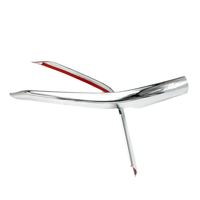 Tira protectora de esquina de parachoques delantero de coche galvanizada líder para 2019-2020 para Toyota Alphard Sport pieza decorativa