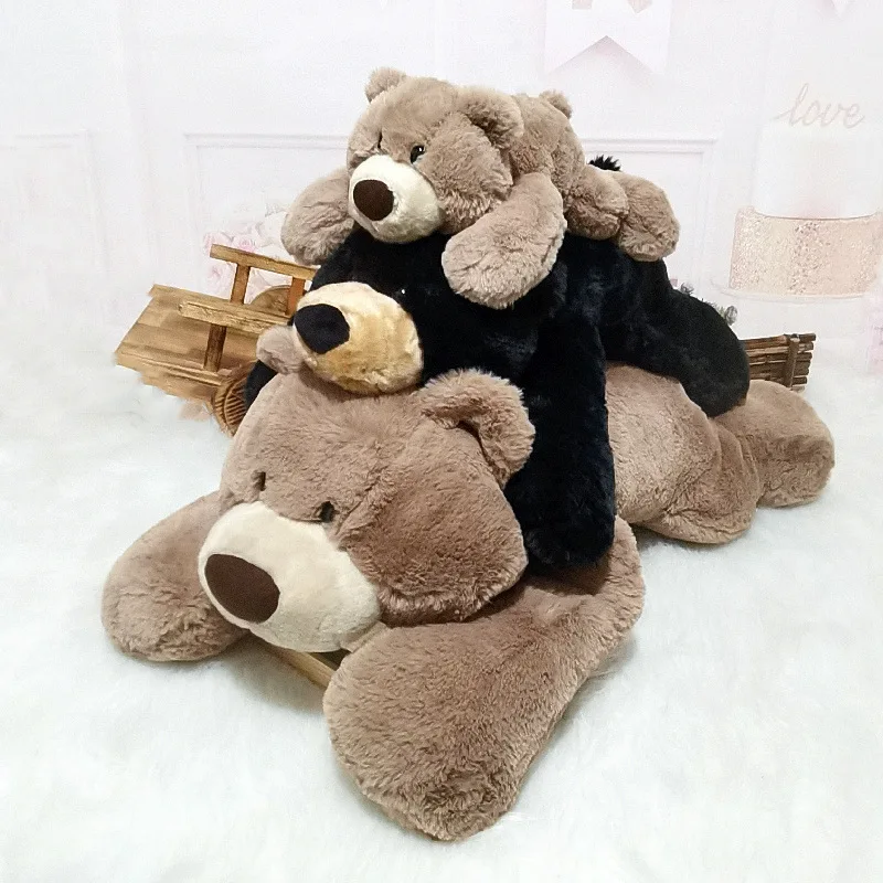 Calmante brinquedo de dormir travesseiros almofada macia husky porco urso dinossauro boneca sofá cama almofada presente aniversário menina brinquedos para animais de estimação