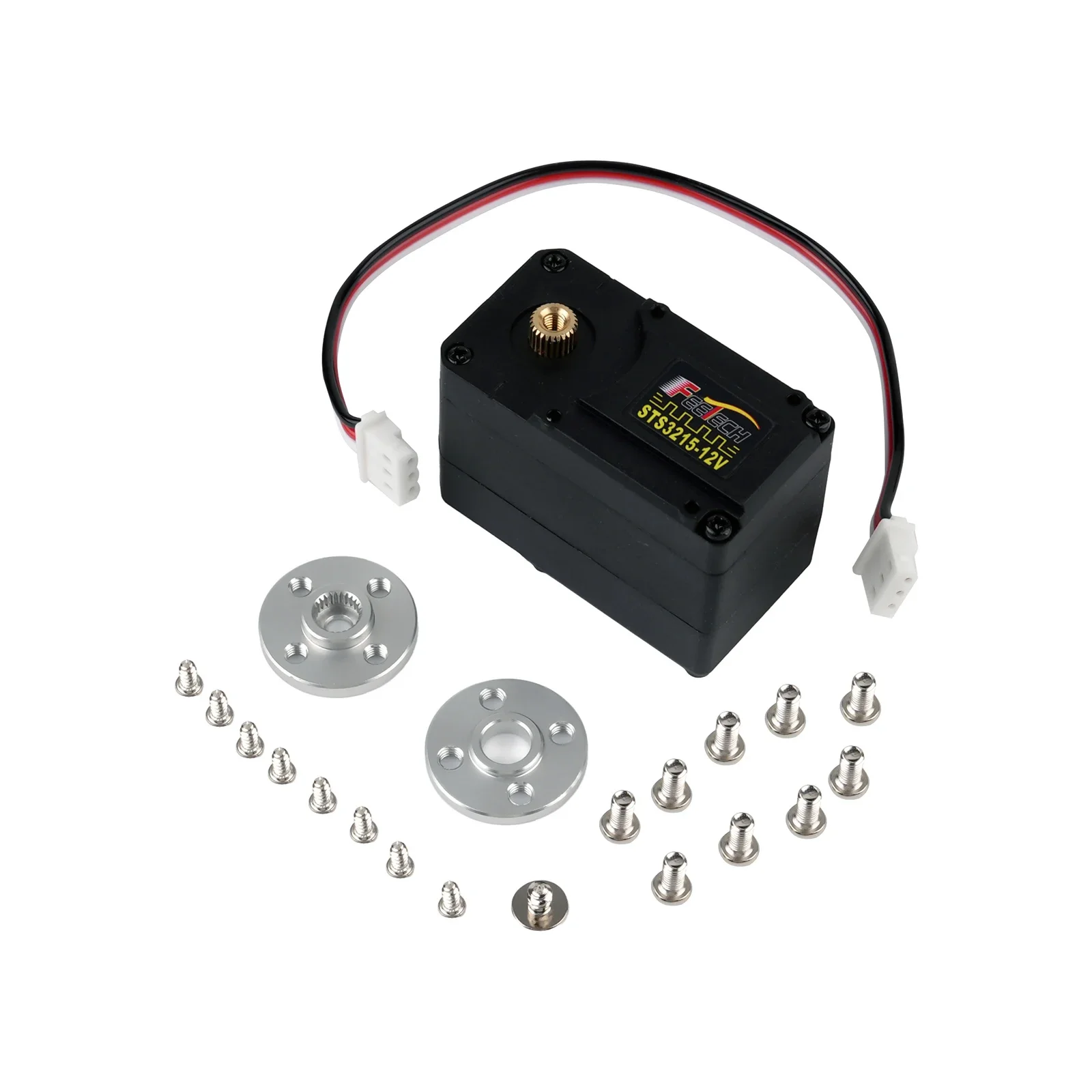 30KG High-Torque STS3215 Smart Servo 12V Feetech TTL Serial Bus Servo for SO-ARM100 Robotic Arm Industrial-Grade RC Servo Motor
