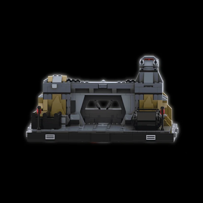 744pcs MOC Ambush Mandalore Diorama Extension Space Battle Galaxy SciFi Model Building Blocks Construction Kit Assembly Toy Gift