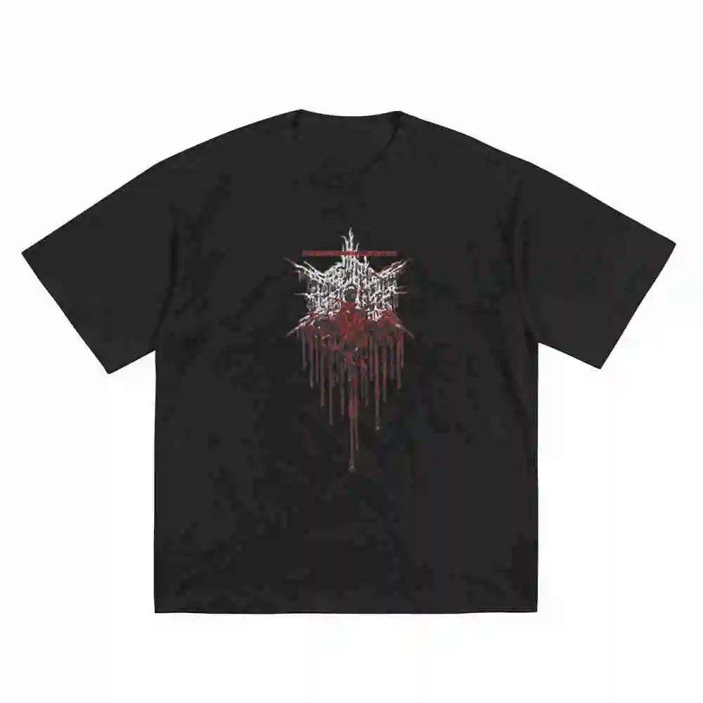 Psycho Frame Band Short Sleeve Tee 100% Cotton T-Shirt