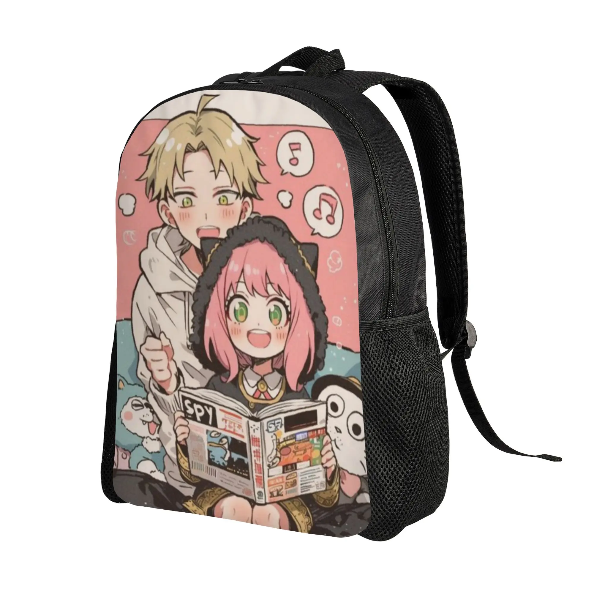 Back to school season Read a book Schoolbag SPY×FAMILY Students Portable Backpack