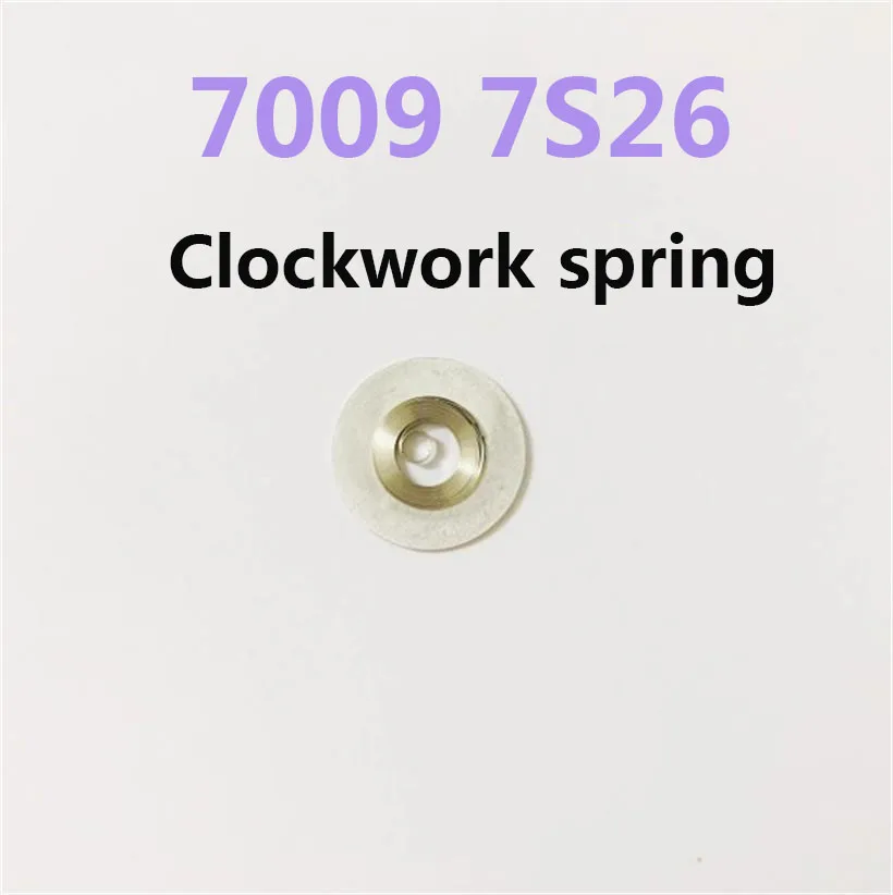 For Seiko 7009 7S26 A/B Movement Clockwork Spring Strip Box Wheel(including Mainspring) Large Steel Wheel  Watch Accessories