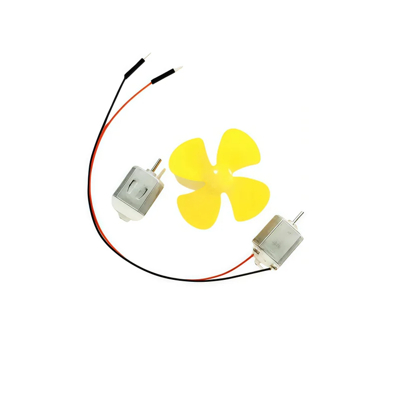 New 130-volt motor - toy motor - miniature DC small motor - medium-sized motor / 56mm propeller