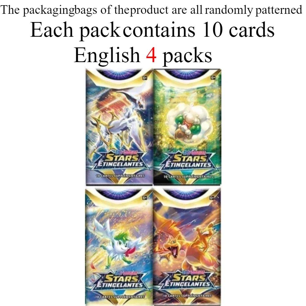 40/360 Stück Box Pokemon Karte Scarlet & Violet Prismatische Entwicklungen Englisch Booster Battle Carte Trading Collection Karten Spielkarte