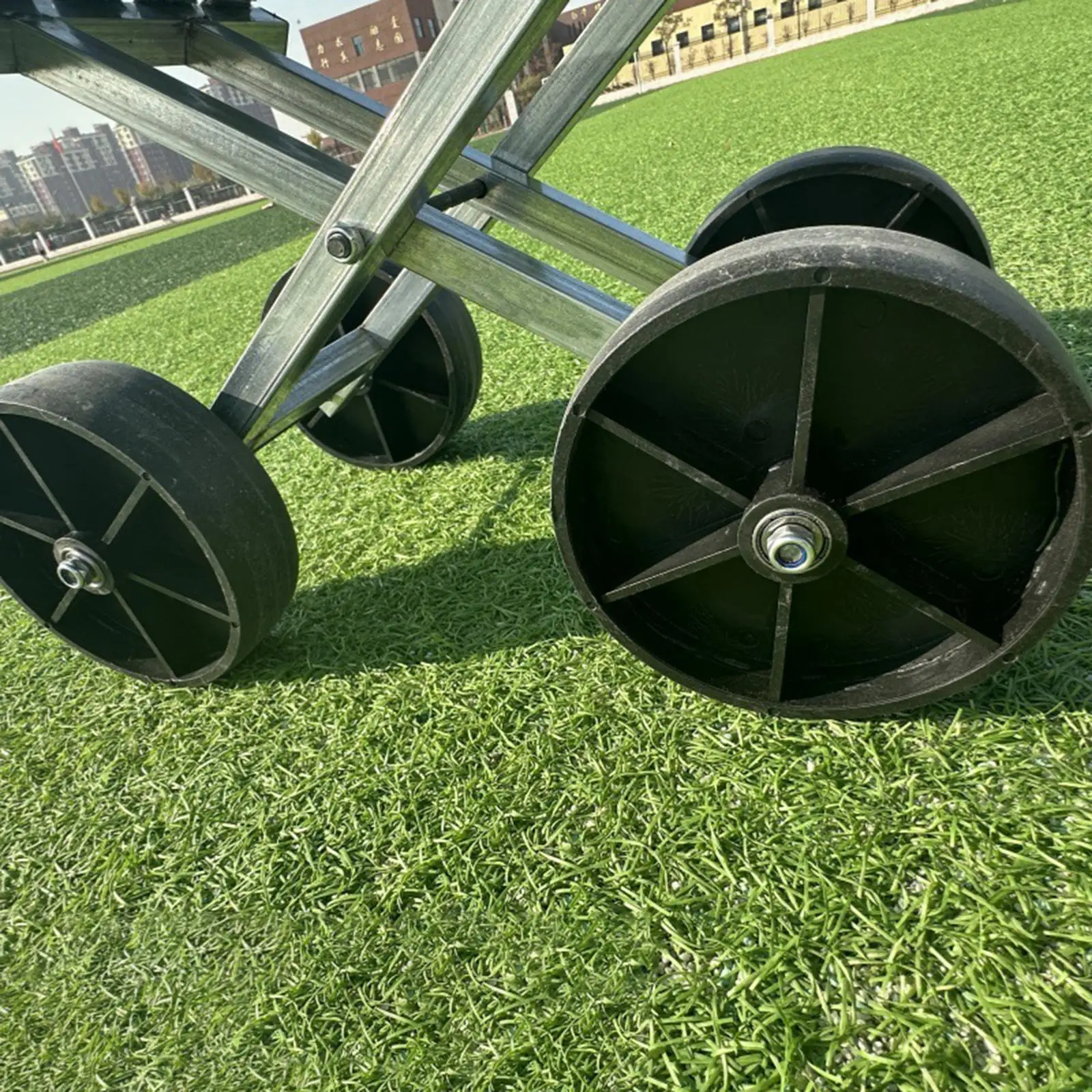 Gardening Stool Farm Work Stool with Wheels Convenient Easy to Carry Working Seat Portable Chair for Farm Picking Shed Garage