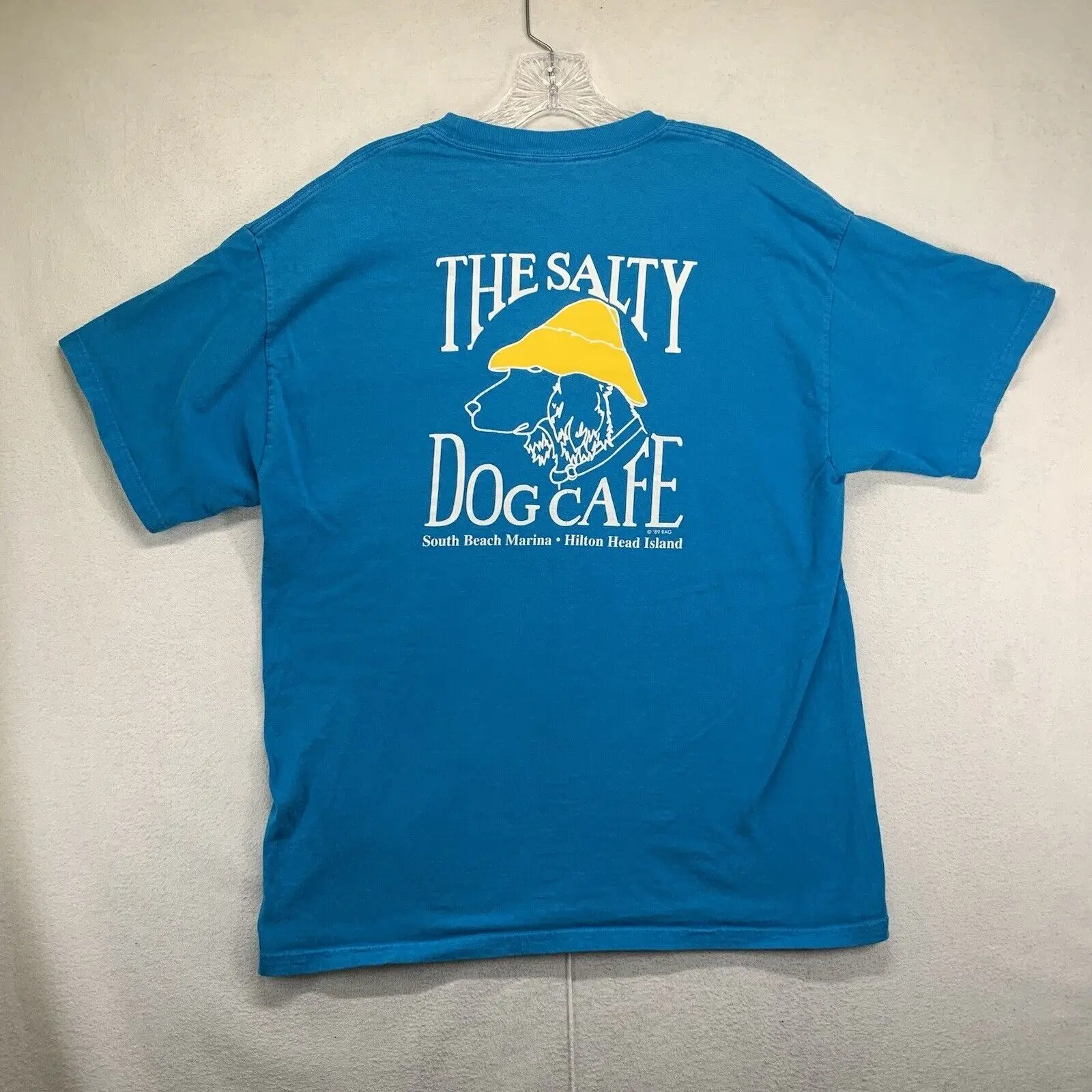 Vintage The Salty Dog Cafe Hilton Head Island T-Shirt Adult Size Medium 90s