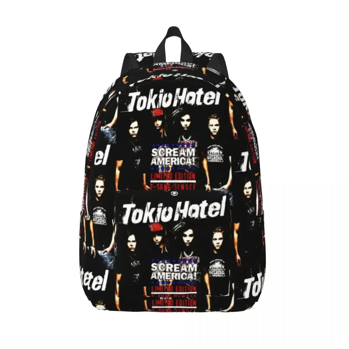 

Tokio Hotels Backpack Group Music Youth Polyester Hiking Backpacks Big Fun School Bags Rucksack