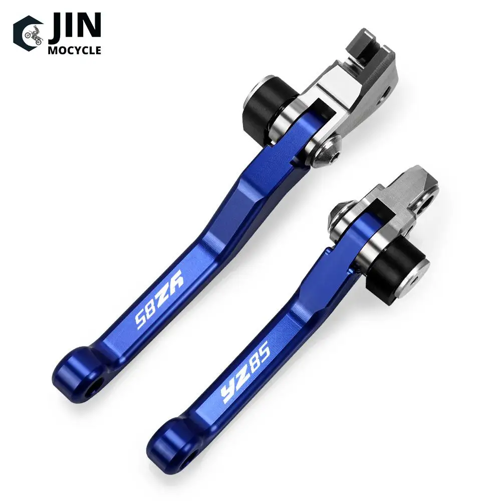 CNC Aluminum Motorcycle Dirt Pit Bike Motocross Pivot Brake Clutch Levers YZ 85 FOR YAMAHA YZ85 2015 2016 2017 2018 2019 2020