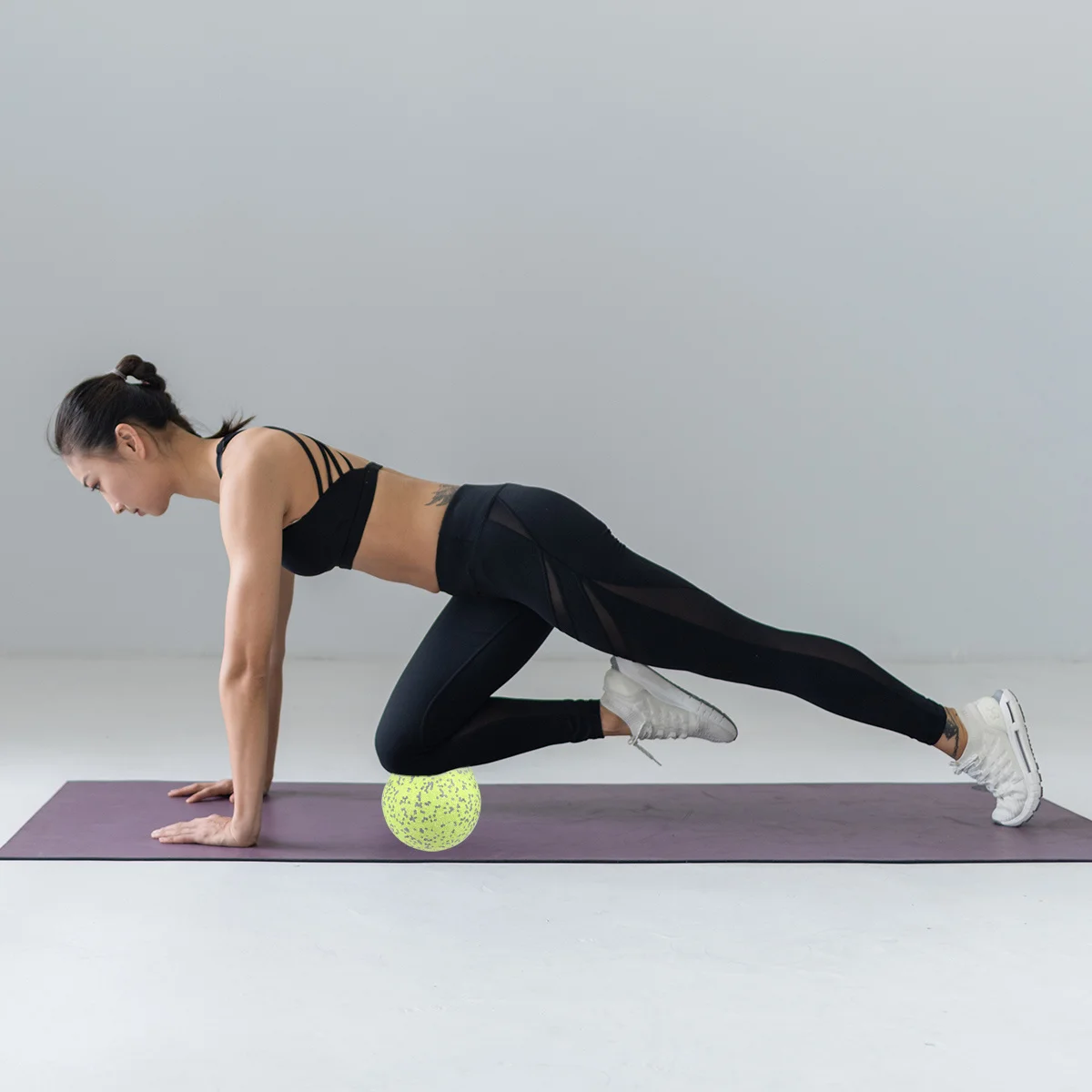 

1 шт., ролики для массажного мяча для спины, плеч, шеи, йоги, терапии, усиления поддержки