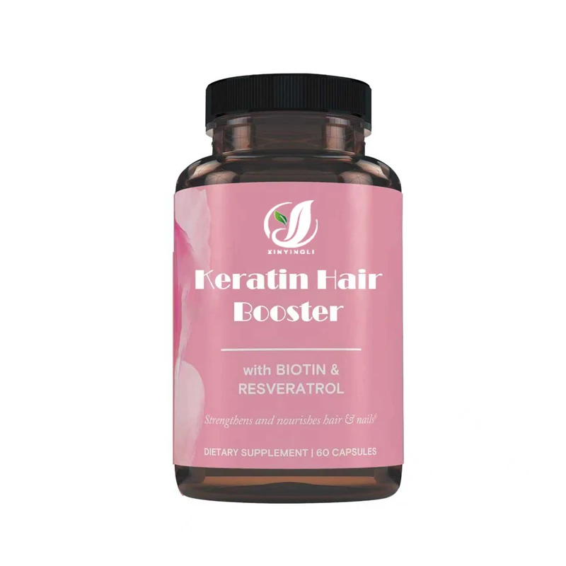 

Hair conditioner containing biotin and resveratrol, supporting healthy thickness and shine