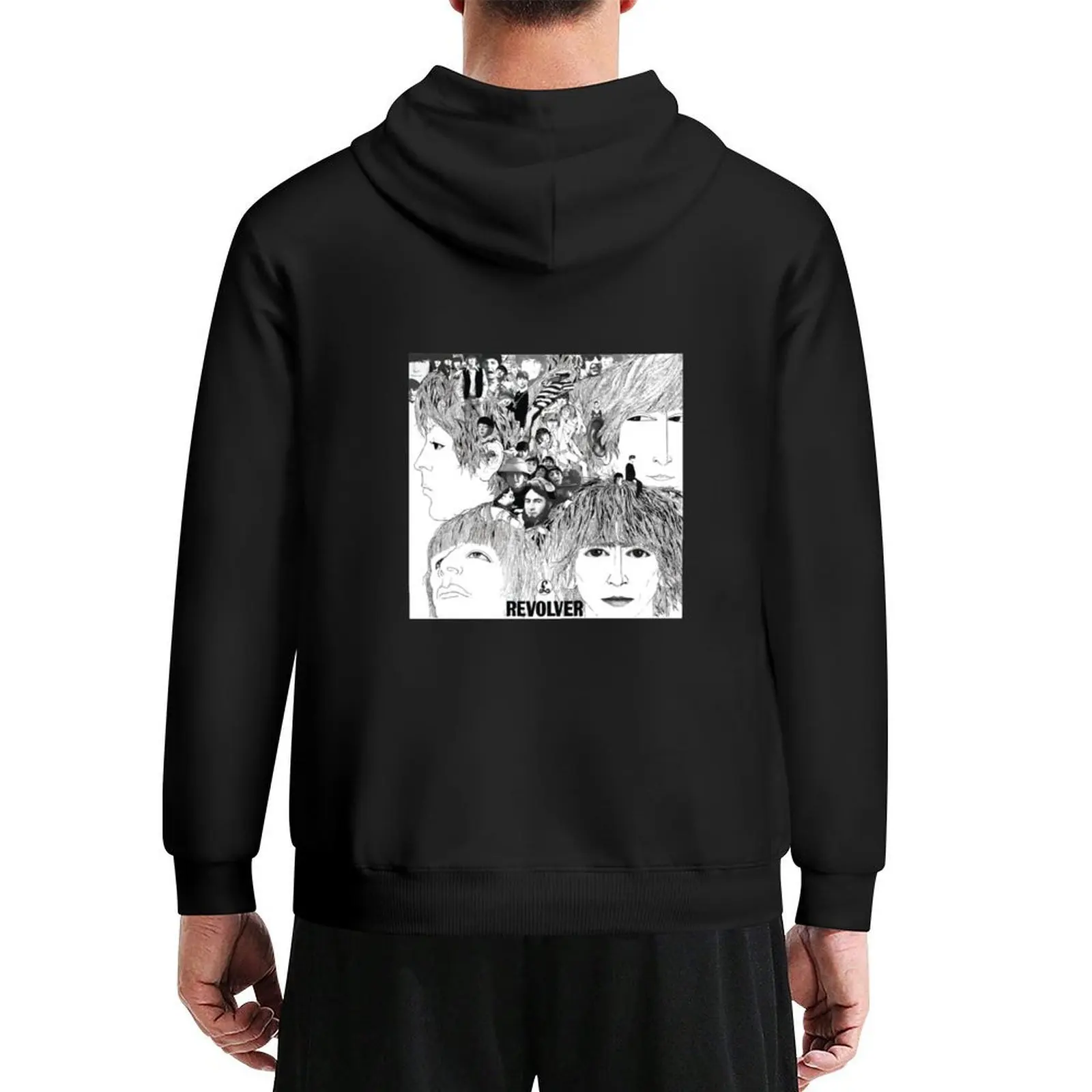 

Revolver Album Cover Hoodie men's clothing japanese style men's sweat-shirt autumn clothes hoodie for men