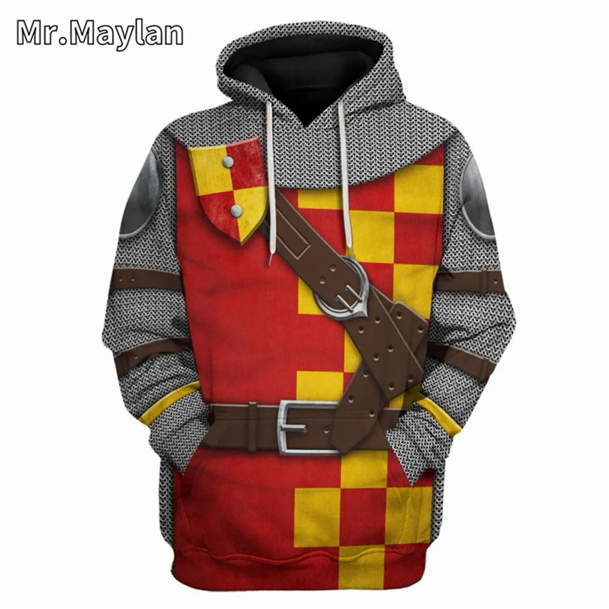 

Medieval Knights Armor Cosplay Costume 3D Print Unisex Hoodie Men Sweatshirt Streetwear Zip Pullover Casual Jacket Tracksuits-08