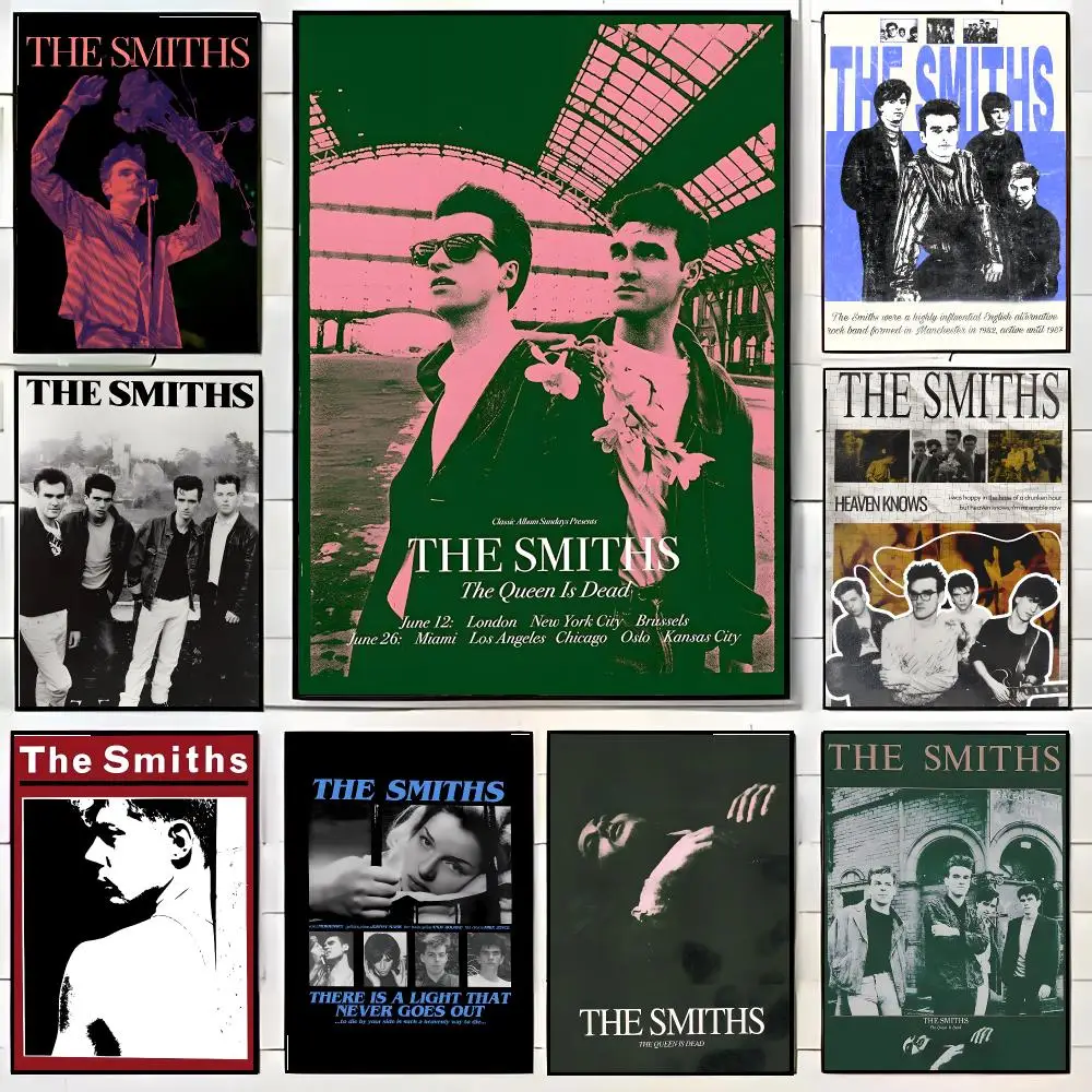 The S-Smiths Poster High-definition Waterproof Poster Stickers, Suitable For Bedroom, Living Room, Home Decoration